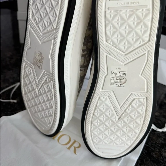 Dior Walk'n'Dior Platform Sneaker in stone grey sz 40 US 10 NWB $1,150 - Picture 14 of 16